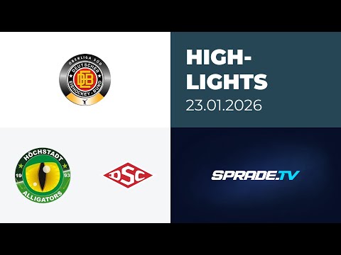 23.01.2026 - Highlights - Höchstadt Alligators vs. Deggendorfer SC