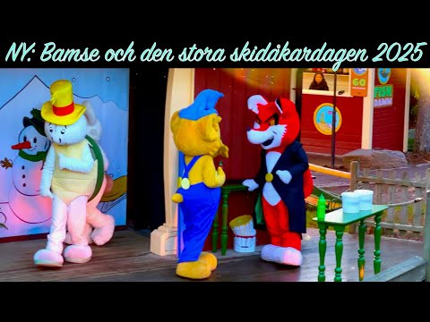 helt nytt 12/2025: Bamse och den stora skidåkardagen i KolmårdenNy