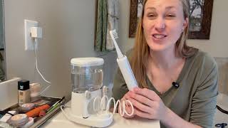 Review of the ZoCCee Electric Toothbrush with Water Flosser - Wireless Charging 3 in 1