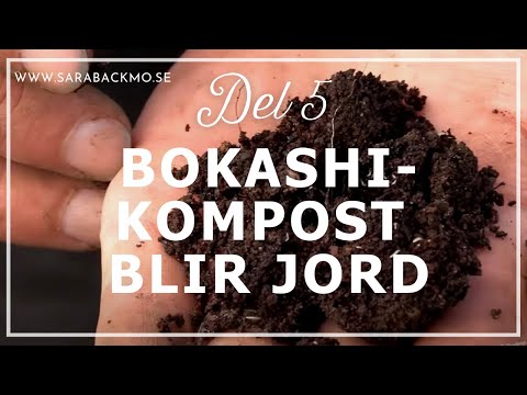 Bokashi del 5: Hur snabbt blir bokashi-kompost jord?