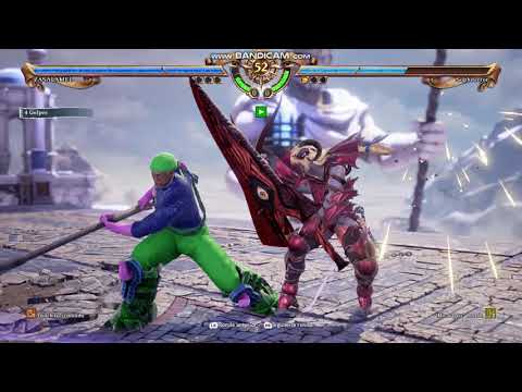 soul calibur 6 night c2 vs zasalamel b5