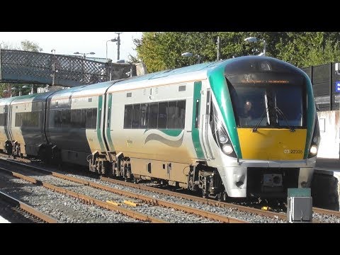 Irish Rail 22000 Class Intercity Train 22335 - Kildare Station, Ireland
