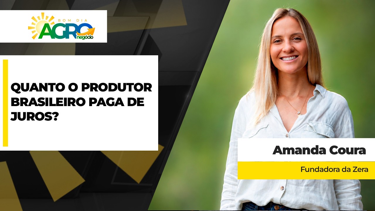 QUANTO O PRODUTOR BRASILEIRO PAGA DE JUROS?