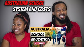🇦🇺 vs 🇺🇸 American Parents Reacts "Australia School System & Costs Compared to USA School System"