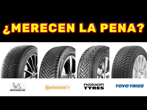 Neumáticos all season. Opinión rápida sobre Michelin, Continental, Nokian y Toyo.
