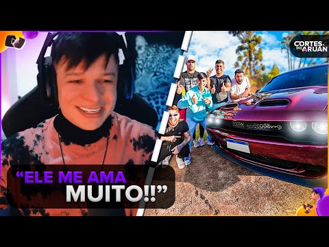 ARUAN REAGE: REAÇÃO DOS MEUS AMIGOS AO VER MEU DODGE CHALLENGER VERMELHO (RENATO GARCIA)