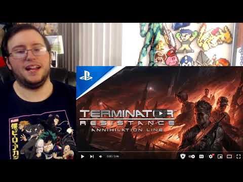 Gor's "Terminator: Resistance" Annihilation Line DLC Gameplay Trailer REACTION