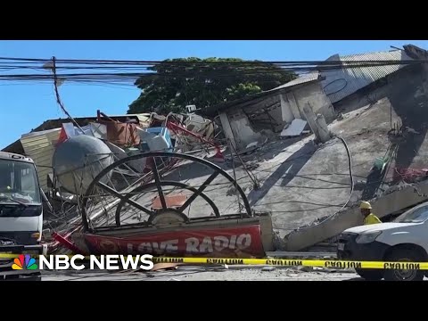  Buildings crumble in deadly Philippines earthquake