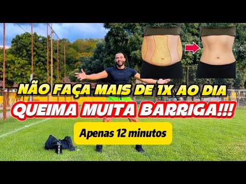 Easy workout to lose belly fat at home! - Only 12 minutes (No equipment)