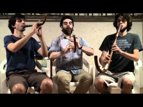 Crumhorn trio plays Susato - Allemande Crumhorn Renaissance