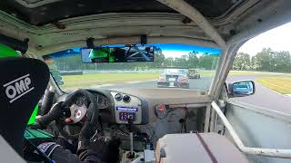 Day 1 Last Stint Part 7 White Powder Racing Thompson Speedway 2025 BMW E36 24 hours of Lemons