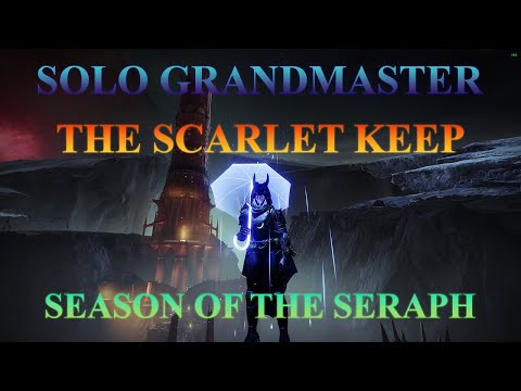 Solo Grandmaster Nightfall - The Scarlet Keep[Hunter]