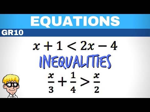 Grade 10 Inequalities