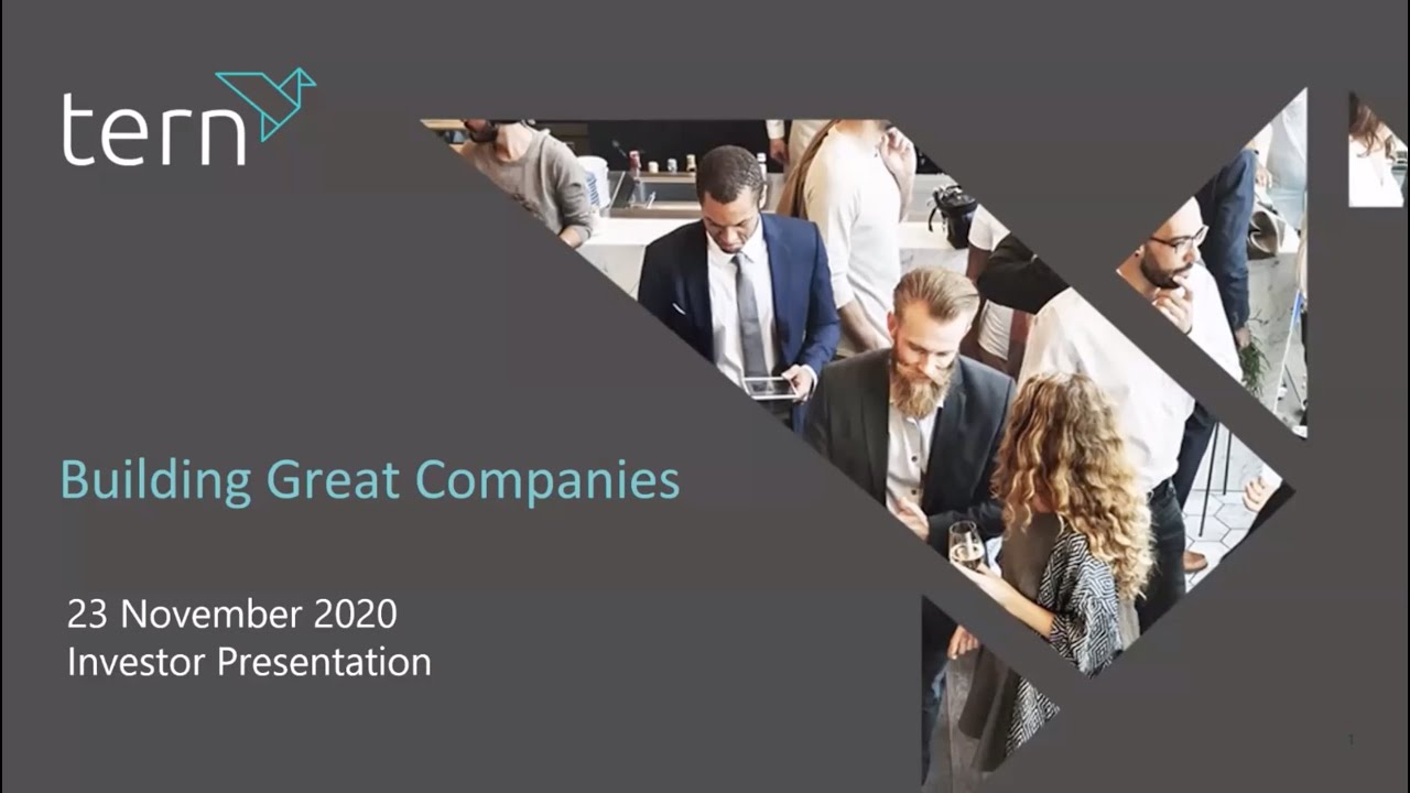 Tern Investor Presentation Webinar