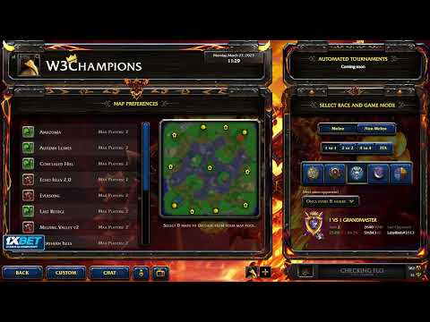 Happy's stream 27th March 2023 Battle.net - w3champions Часть 1
