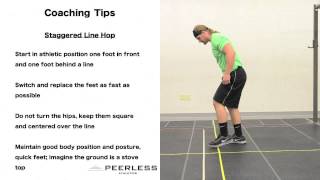 495. Staggered Line Hops
