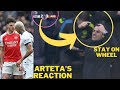 Mikel Arteta's Motivation Reaction Caught On Camera After Spurs Second Goal VS Arsenal Goes Viral