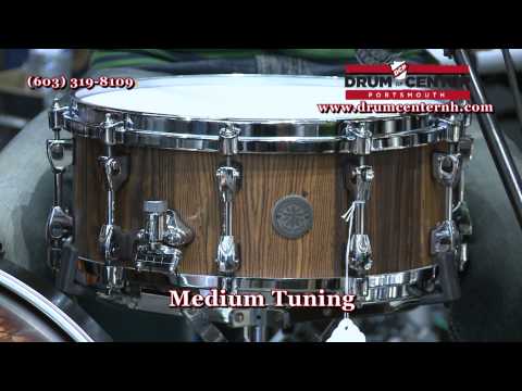 Tama Starphonic Bubinga Snare Drum 14x6 Matte Cordia image 4