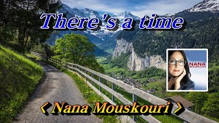 There's a time(번안곡: 노래는 즐겁다)💜Nana Mouskouri, 한글자막 (HD With Lyrics)🌴🌿🍒🌻🍓