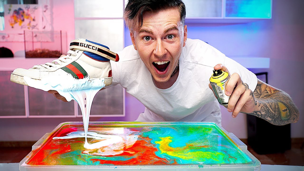 Я ПОКРАСИЛ ГУЧИ КРОССОВКИ ЗА 5000$ ..***ТАКОГО Я НЕ ОЖИДАЛ***