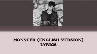 henry lau monster(english version) lyrics