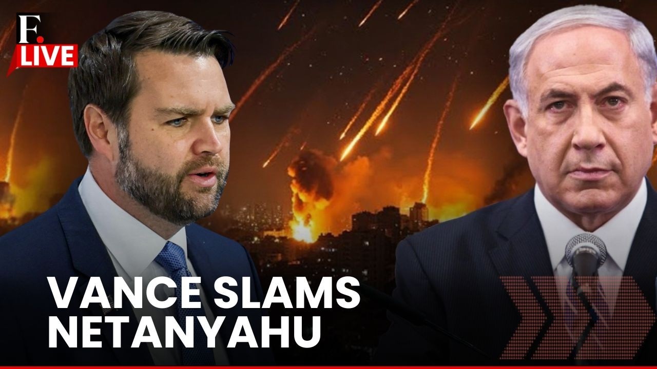 US Iran Deal LIVE: US Vice President JD Vance Tears Into Netanyahu Over Iran Deal