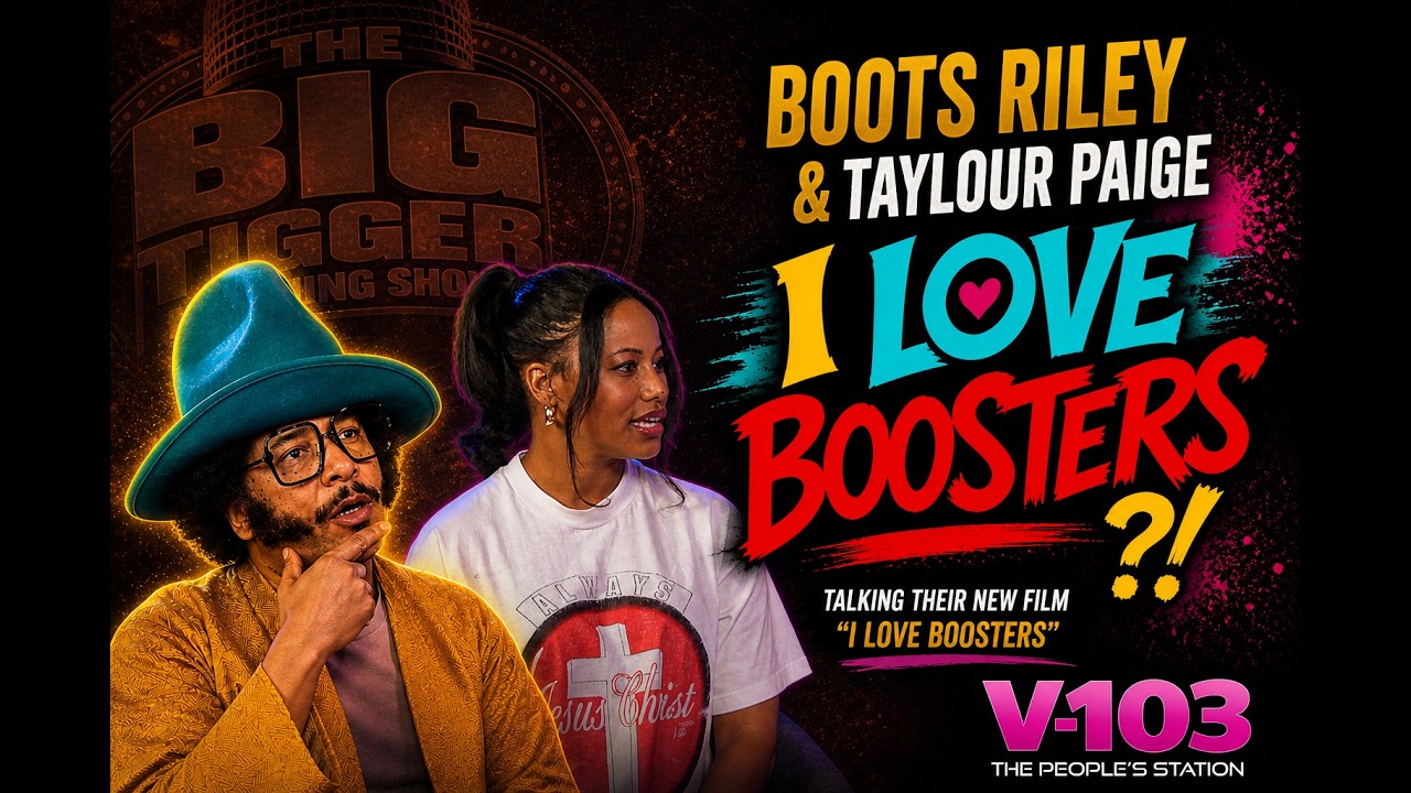 Boots Riley & Taylour Paige Reveal “I Love Boosters” Details 👀