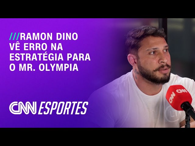Ramon Dino vê erro na estratégia para o Mr. Olympia | CNN ESPORTES