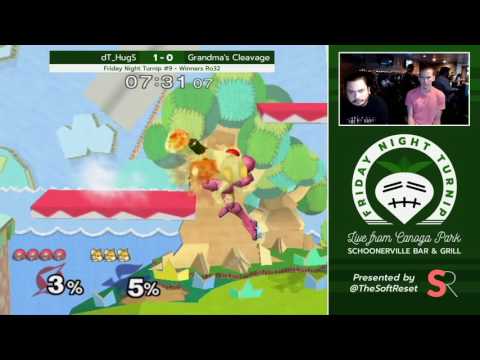 Friday Night Turnip #9 - dT_HugS (Samus) vs. Grandma's Cleavage (Falco/Fox) - Winners Ro32