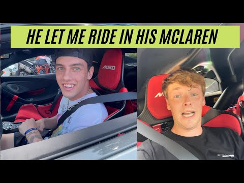 Thumbnail for He let me ride in his Mclaren 620R | Cam Casey x Daniel Mac by Sine, T.O.K., Ride, Casey Daniel, Sting