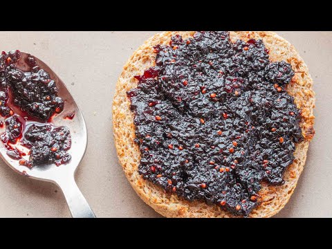 Easy Spreadable Mulberry Jam