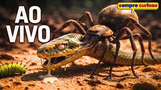 O Mundo Secreto e Brutal Da Natureza  - TV Sempre Curioso 24 HORAS