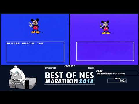 Best of NES marathon 2018 - Adventures in the Magic Kingdom