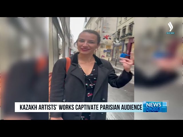 Қазақстандық суретшілер Париждегі өнер жәрмеңкесінде картиналарын ұсынды