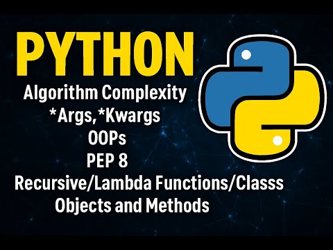 4 Algorithm Complexity Parameters Oop Pep 8 Recursivelambda Functionsclasses Explanation