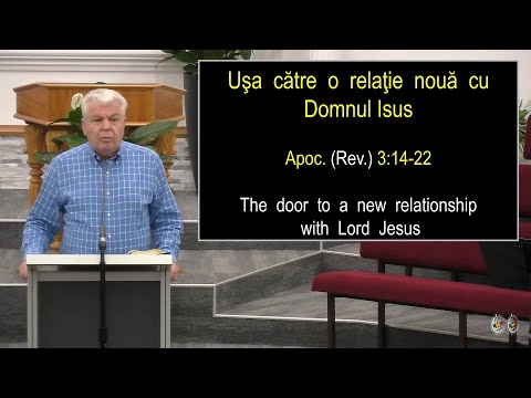 FRRBC 2022 - 25 Octombrie - Busuioc Belciu - Usa catre o relatie noua cu Domnul Isus