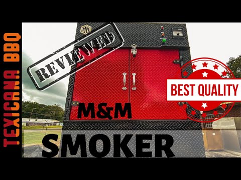 Best Cabinet Smoker Texas made | M&M 800 Review