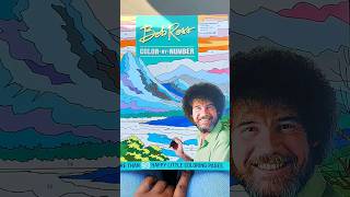 Bob Ross Color-By-Number Coloring Book 🎨 | How did I do