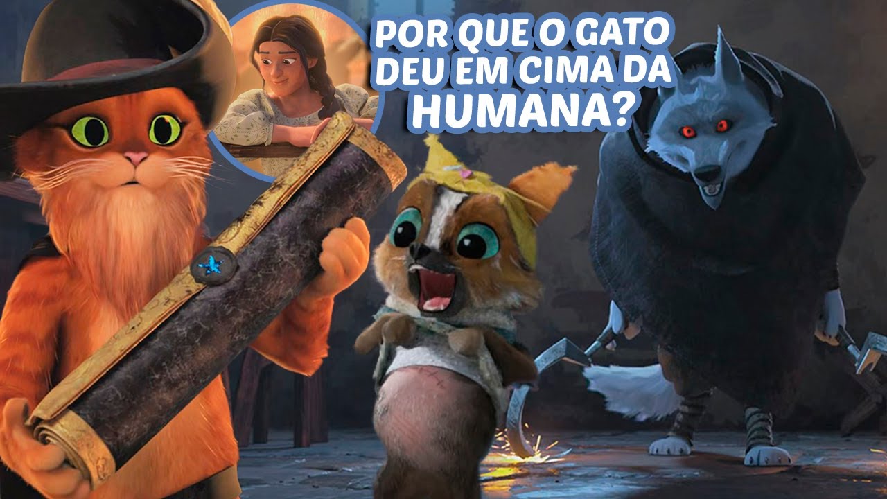 O GATO DE BOTAS RI NA CARA DA MORTE