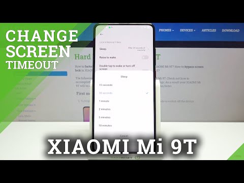 How to Change Screen Timeout in XIAOMI Mi 9T – Configure Screen Timeout
