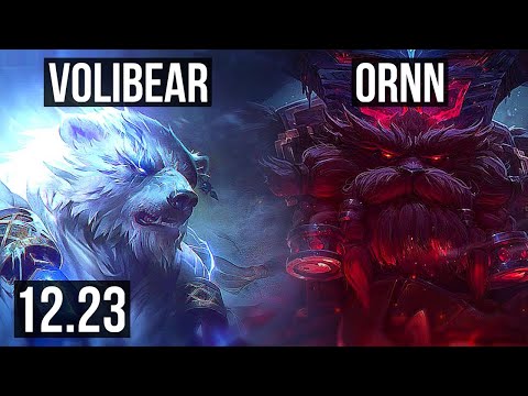 VOLIBEAR vs ORNN (TOP) | 3/1/3, 300+ games | KR Diamond | 12.23