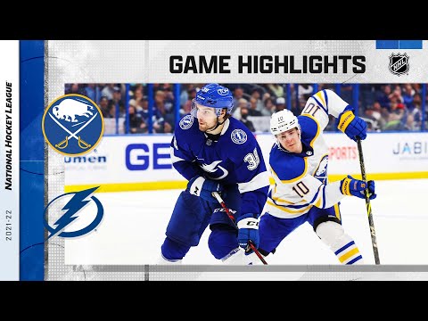 Sabres @ Lightning 4/10 l NHL Highlights 2022