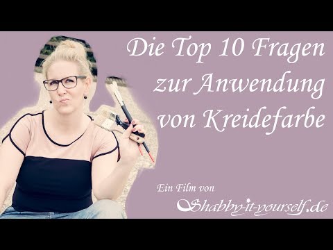 Top 10 Fragen zur Anwendung von Kreidefarbe