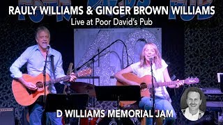 Rauly & Ginger Williams Perform “House of Mercy” at the D Williams Memorial Jam