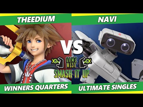 Smash It Up 31 Winners Quarters - Navi (ROB) Vs. Theedium (Sora) SSBU Ultimate Tournament