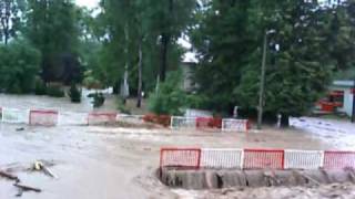 preview picture of video 'Povodeň - flood - Zašová'
