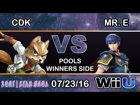 2GGT: KTAR Saga - Atrakt | Charliedaking (Fox) Vs. SS | Mr. E (Marth) Pools - Smash Wii U