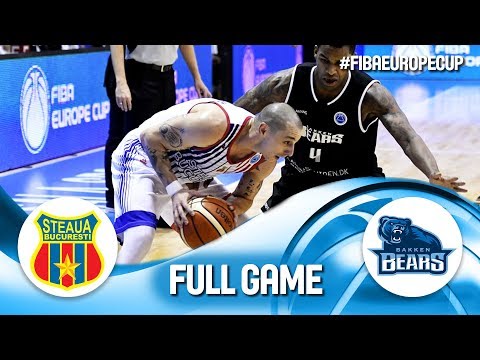 Steaua Bucuresti v Bakken Bears - Full Game - FIBA Europe Cup 2018-19