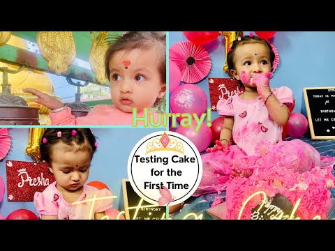 Cake Smash: A Sweet Treat For Her First Birthday!||Temple Visit||Nepali