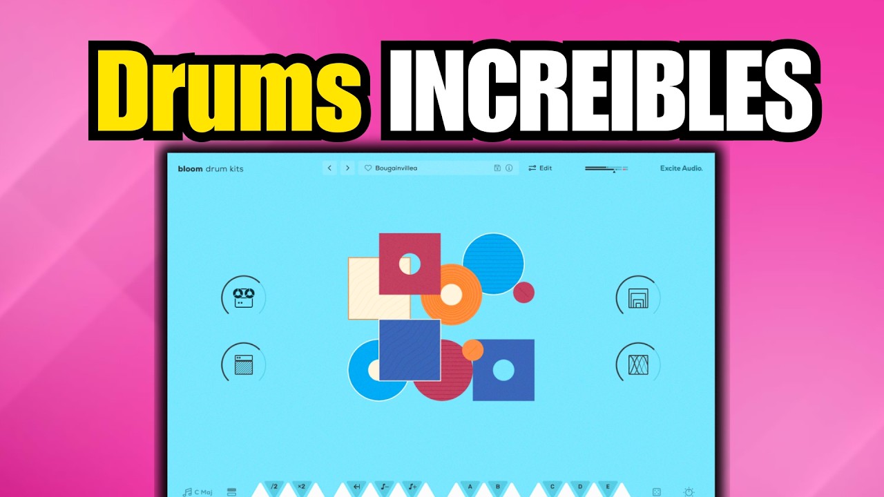 Los Productores Usan Este Plugin para Drums que Suenan Vivos | Bloom Drums Kits
